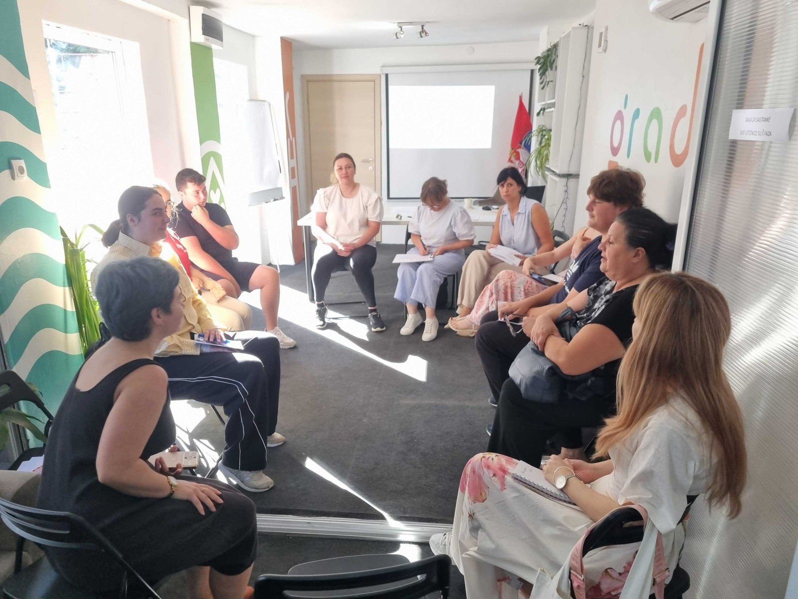 Одржани вишедневни тренинзи за иницијативе које су ушле у ужи избор конкурса „Мењамо заједно“